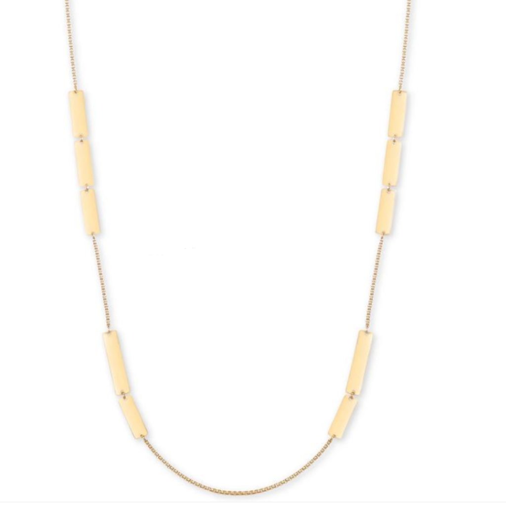 Alfani Gold-Tone Tablet Station Necklace 40 2 Extender 32$